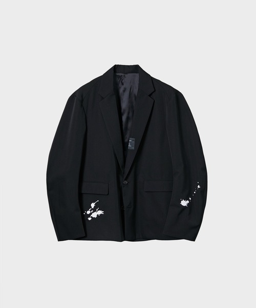 ALMOSTBLACK/オールモストブラック】WOVEN EMBROIDERY JACKET
