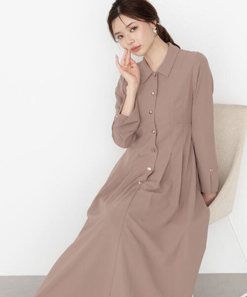 セール】オータムタックシャツワンピース / 1215240901（ワンピース