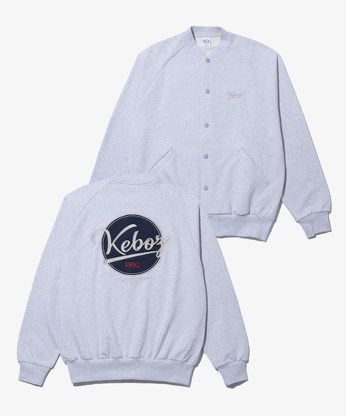 セール】BB LOGO SWEAT VARSITY JACKET（スタジャン）｜KEBOZ（ケボズ