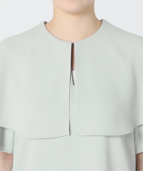 Noble（ノーブル）の「○《追加》ケープフリルブラウス 2（シャツ