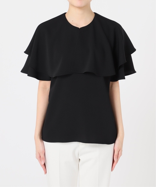 Noble（ノーブル）の「○《追加》ケープフリルブラウス 2（シャツ