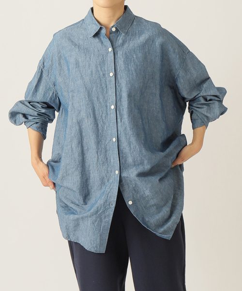journal standard luxe CLシャンブレー Bigシャツ です