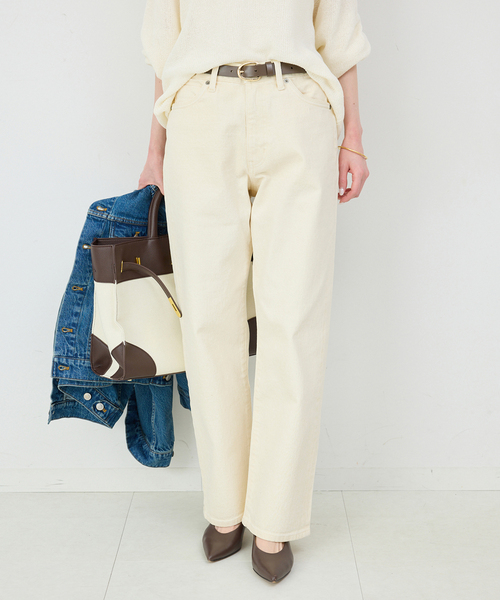 一部店舗・WEB限定カラーあり/追加5》LE DENIM ストレートパンツ