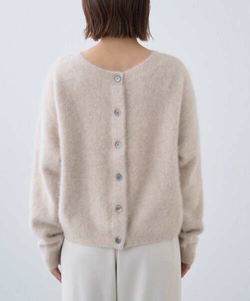 Omekashi（オメカシ）の「ファーカシミヤ2WAYカーディガン