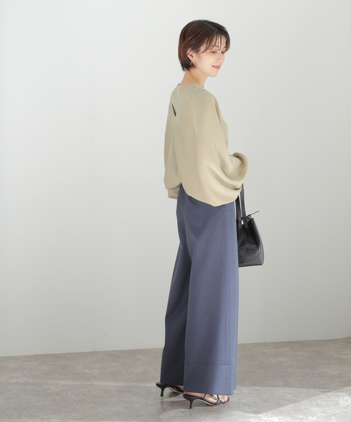 Noble（ノーブル）の「ショートボレロアンサンブルライトニット