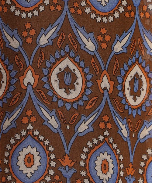 ANAYI（アナイ）の「タペストリープリントラッフル ワンピース