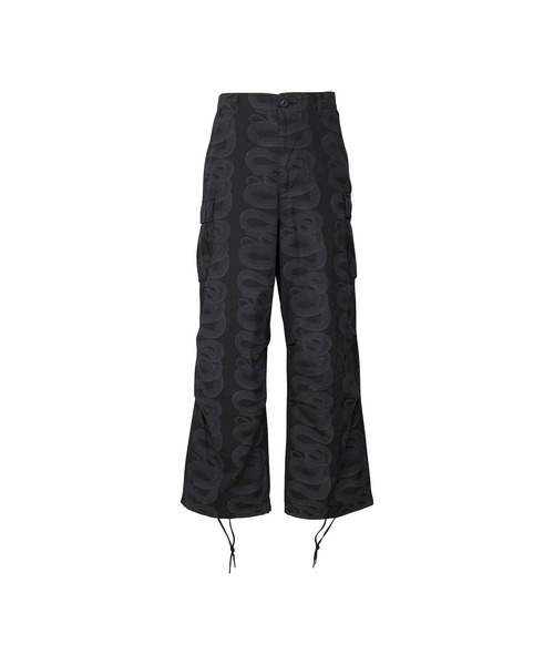 SNAKE LOOP柄 6ポケット カーゴパンツ（カーゴパンツ）｜HYSTERIC