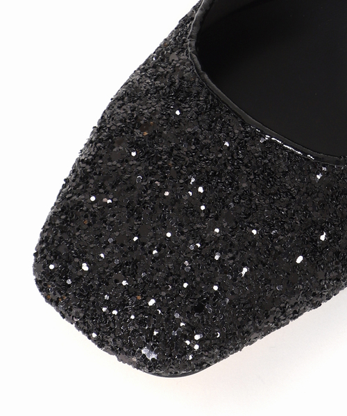 LE TALON（ルタロン）の「5.5cmスクエアグリッターパンプス（パンプス