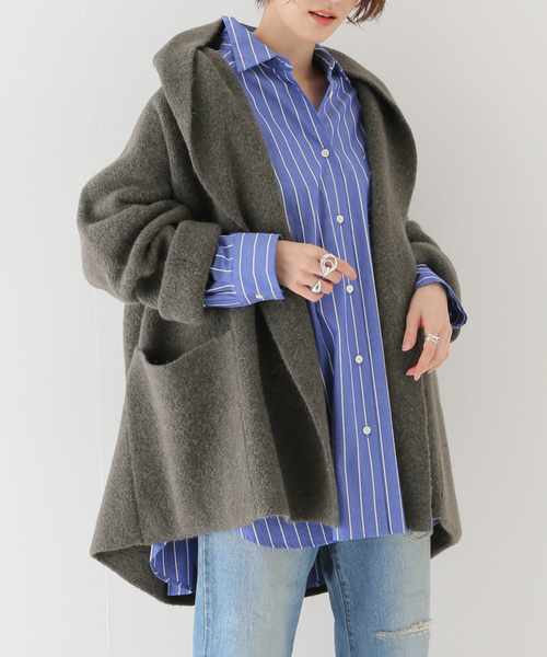 セール】【LAUREN MANOOGIAN/ローレン マヌージアン】 DOUBLE FACE