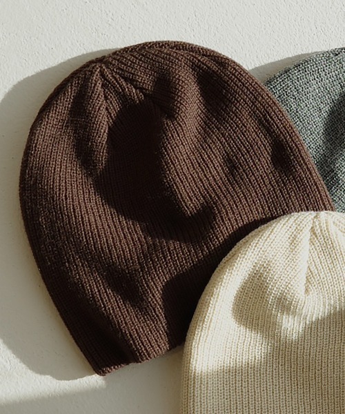KNIT BEANIE/ニットビーニー（ニットキャップ/ビーニー）｜CREDONA