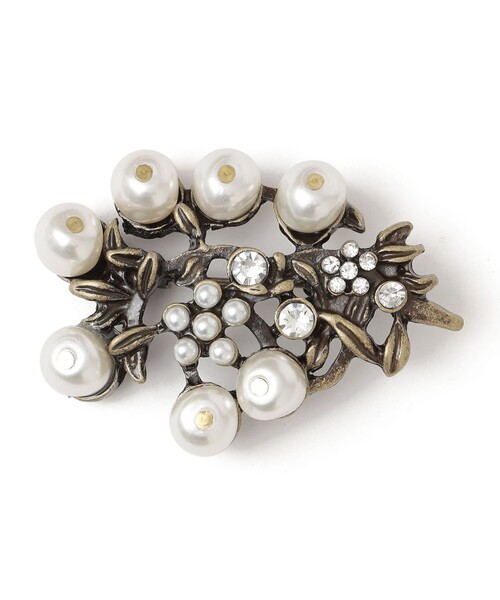アンティーク パールモチーフ ブローチ（ブローチ/コサージュ）｜SHIPS