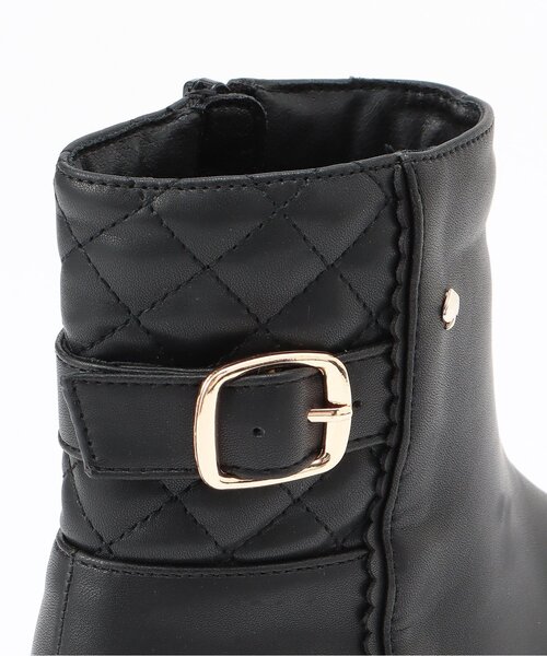 セール】キルティングベルトブーツ（ブーツ）｜kate spade new york