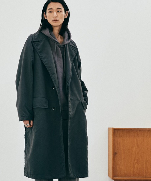 WYM LIDNM（ウィム バイ リドム）の「OVERSIZED NYLON COAT