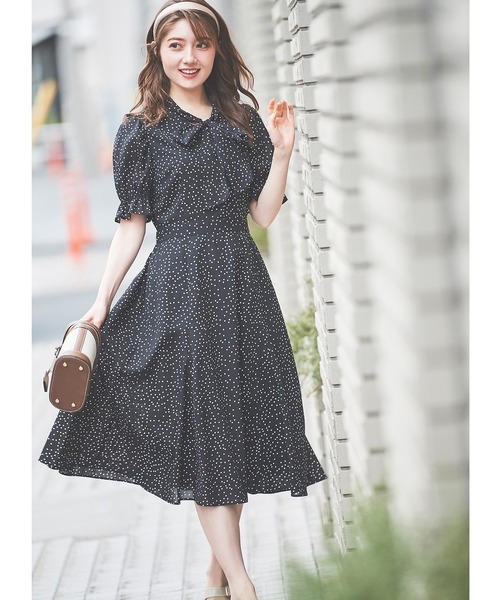 LAISSE PASSE（レッセパッセ）の「【コラボ】2WAYボウタイフレアー