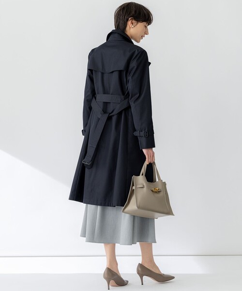 エアータンブラー TCギャバジン ロング トレンチコート（トレンチ