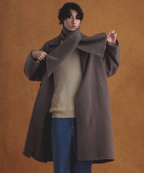 ADAM ET ROPE'（アダムエロペ）の「カシミアブレンドウール リバー