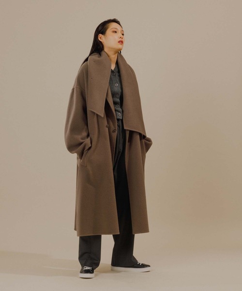 ADAM ET ROPE'（アダムエロペ）の「カシミアブレンドウール リバー