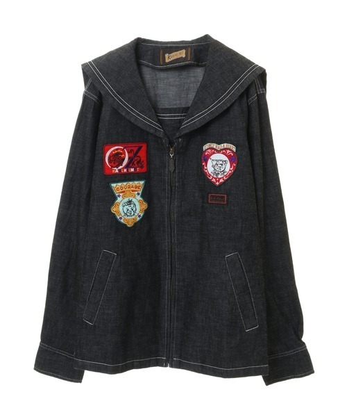 KARL HELMUT（カールヘルム）の「Teddy Ozプリントセーラーデニム