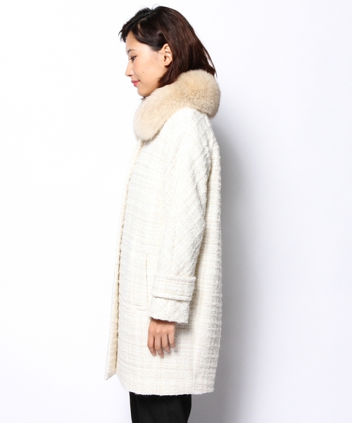 GRACE CONTINENTAL（グレースコンチネンタル）の「フォックスファー衿