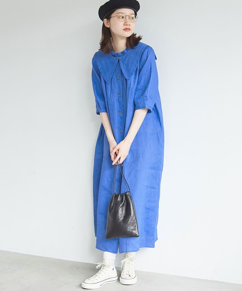 fig London（フィグロンドン）の「daily LINEN dress（ワンピース