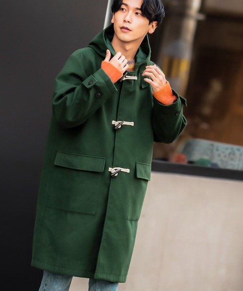 セール】【improves】メルトン オーバーサイズ ダッフルコート