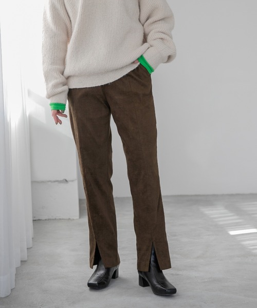 LOWRYS FARM（ローリーズファーム）の「スエードフロントスリット