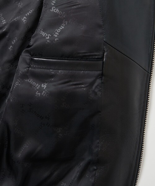 Schott/ショット 別注 セミダブル ライダース JKT/レザー ジャケット