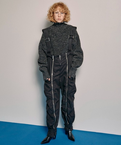 MAISON SPECIAL（メゾンスペシャル）の「2way Front Zip Knit Wear