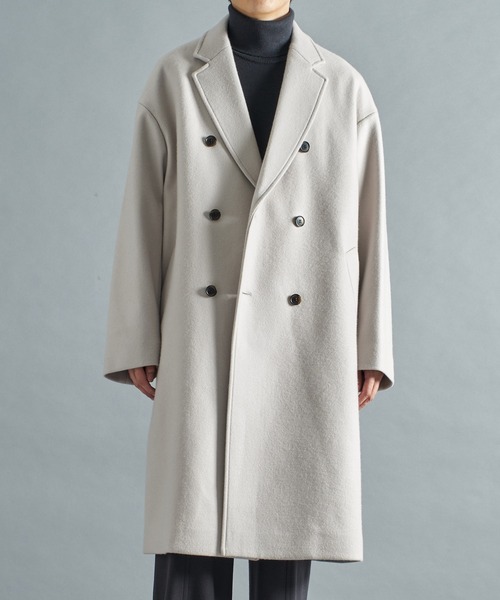 STUDIOUS（ステュディオス）の「THE Cashmere wool ダブルチェスター