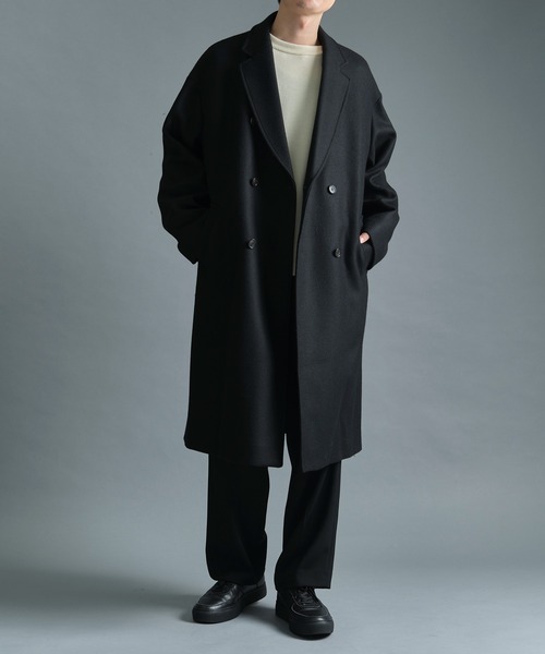 STUDIOUS（ステュディオス）の「THE Cashmere wool ダブルチェスター