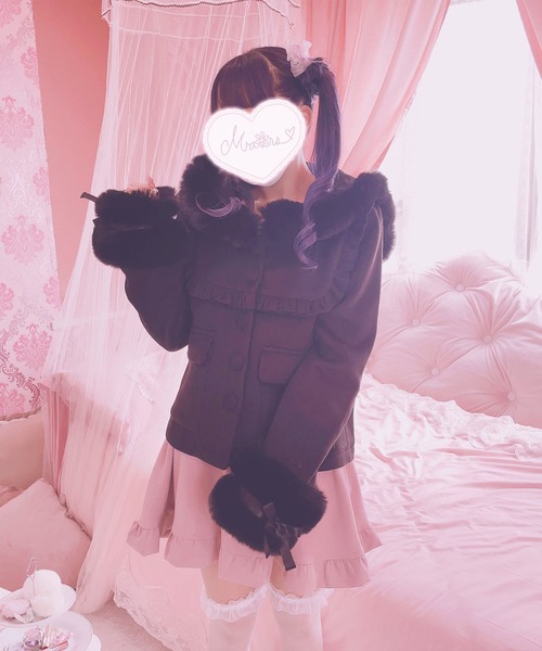 MA*RS（アメーバーマーズ）の「レースアップセーラー襟ショートコート