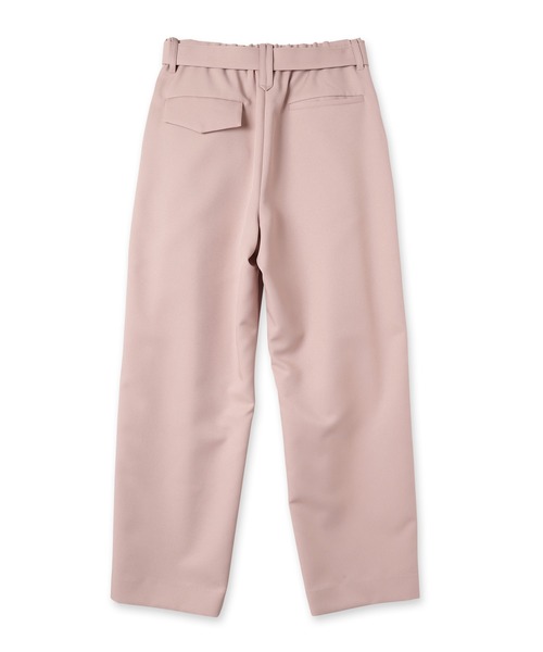 CULLNI（クルニ）の「22-AW-009 / 2 Tuck Wide Pants With Long Belt