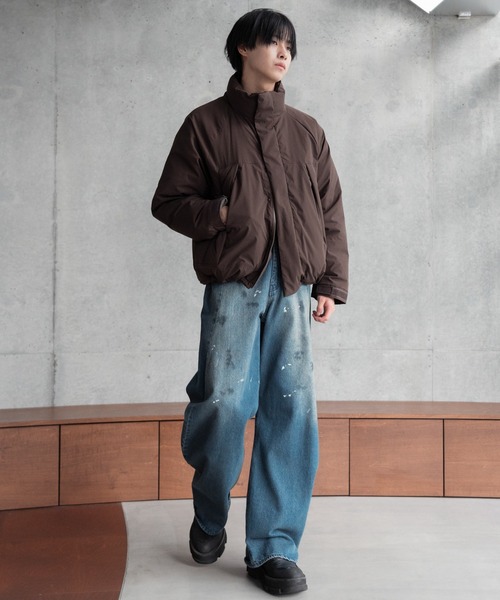 セール】Short puff jacket / ショートパフジャケット（ダウン