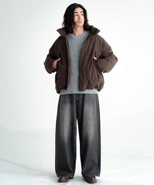 セール】Short puff jacket / ショートパフジャケット（ダウン