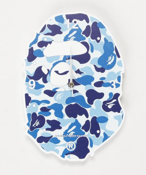 A BATHING APE（アベイシングエイプ）の「ABC CAMO APE HEAD WALL