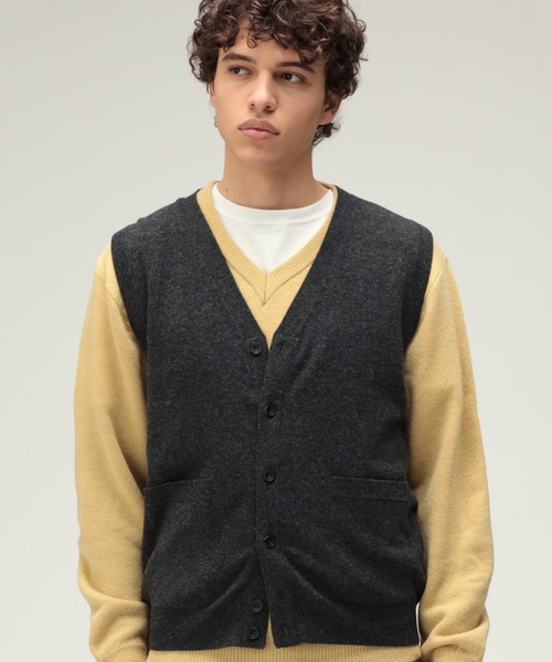BEAMS PLUS / ボタン ニットベスト（ベスト）｜BEAMS PLUS（ビームス