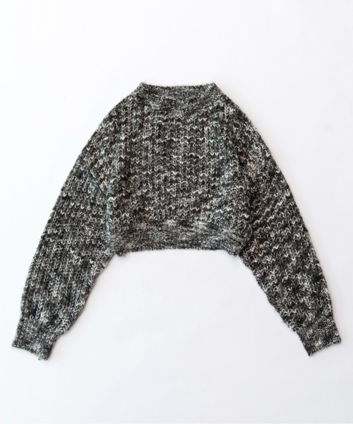 MAISON SPECIAL（メゾンスペシャル）の「Splashed Pattern Knit Wear