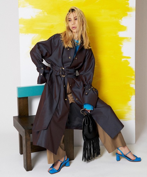 MAISON SPECIAL（メゾンスペシャル）の「ベルスリーブカットオフコート