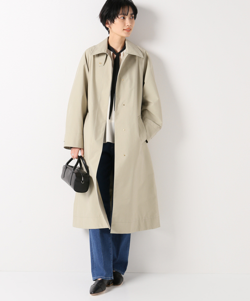 IENA（イエナ）の「コットンポリエステルステンカラーコート（ステン