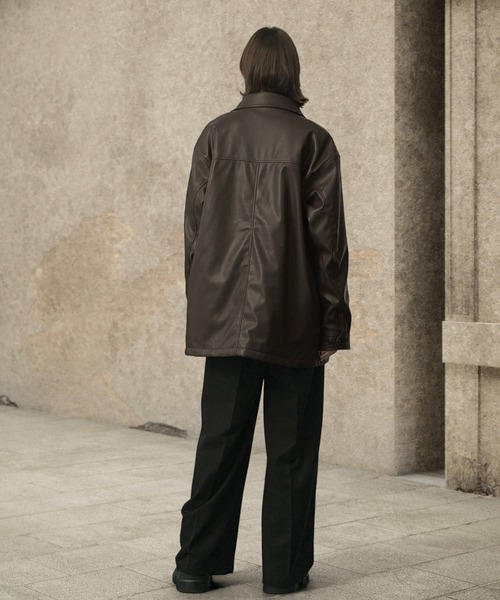 オーバーサイズカーコート EMMA CLOTHES（ブルゾン）｜EMMA CLOTHES