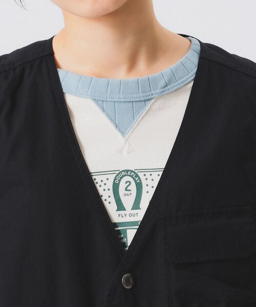 BEAMS BOY（ビームスボーイ）の「コットンウェザー ハンティングベスト