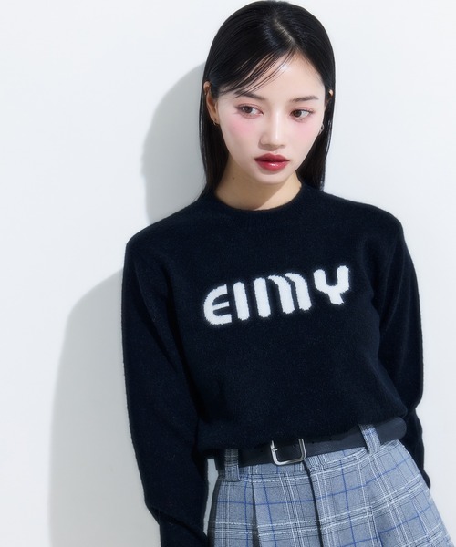 EIMY ISTOIRE（エイミーイストワール）の「EIMYロゴニット（ニット