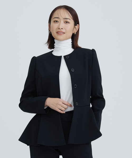 BORDERS at BALCONY / ボーダーズアットバルコニー】JACKET NOIR