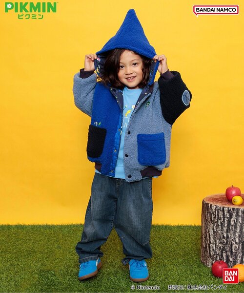 ピクミン】リバーシブルボアブルゾン（ブルゾン）｜BREEZE（ブリーズ