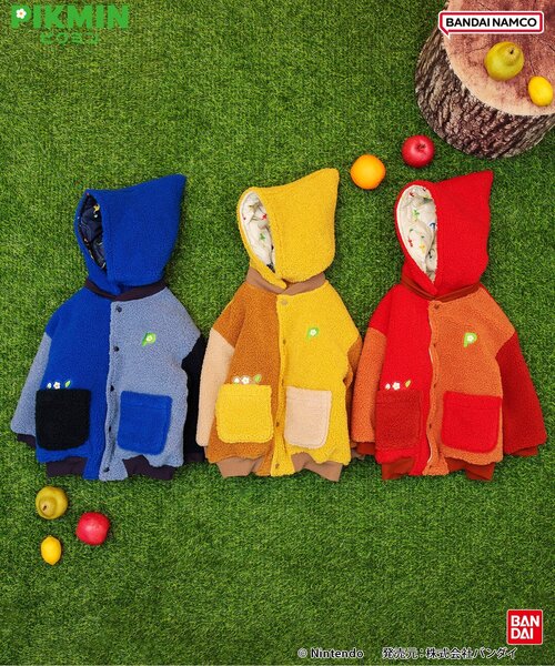 ピクミン】リバーシブルボアブルゾン（ブルゾン）｜BREEZE（ブリーズ