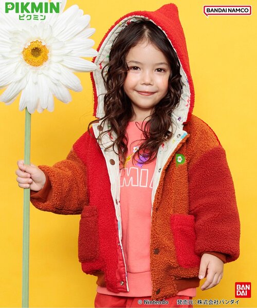 ピクミン】リバーシブルボアブルゾン（ブルゾン）｜BREEZE（ブリーズ