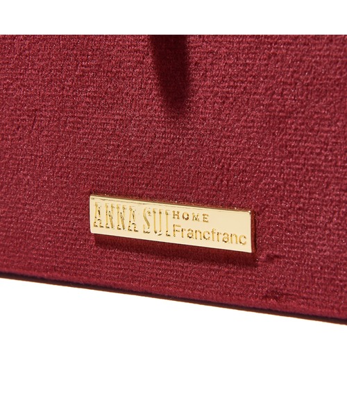 セール】ANNA SUI ジュエリーボックス S ダークレッド（収納グッズ