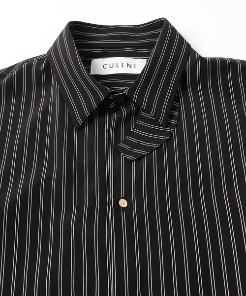 CULLNI（クルニ）の「22-SS-022B サイドリボンショートスリーブシャツ