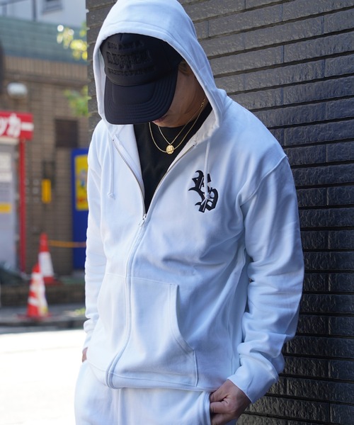 RIPPER】-ZOZOTOWN限定- RP刺繍 ジップパーカー【セットアップ可能