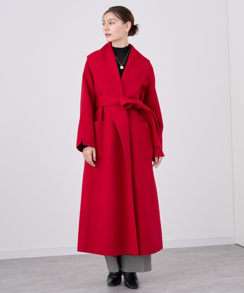 ANAYI（アナイ）の「シャルムビーバーショールカラーコート（その他